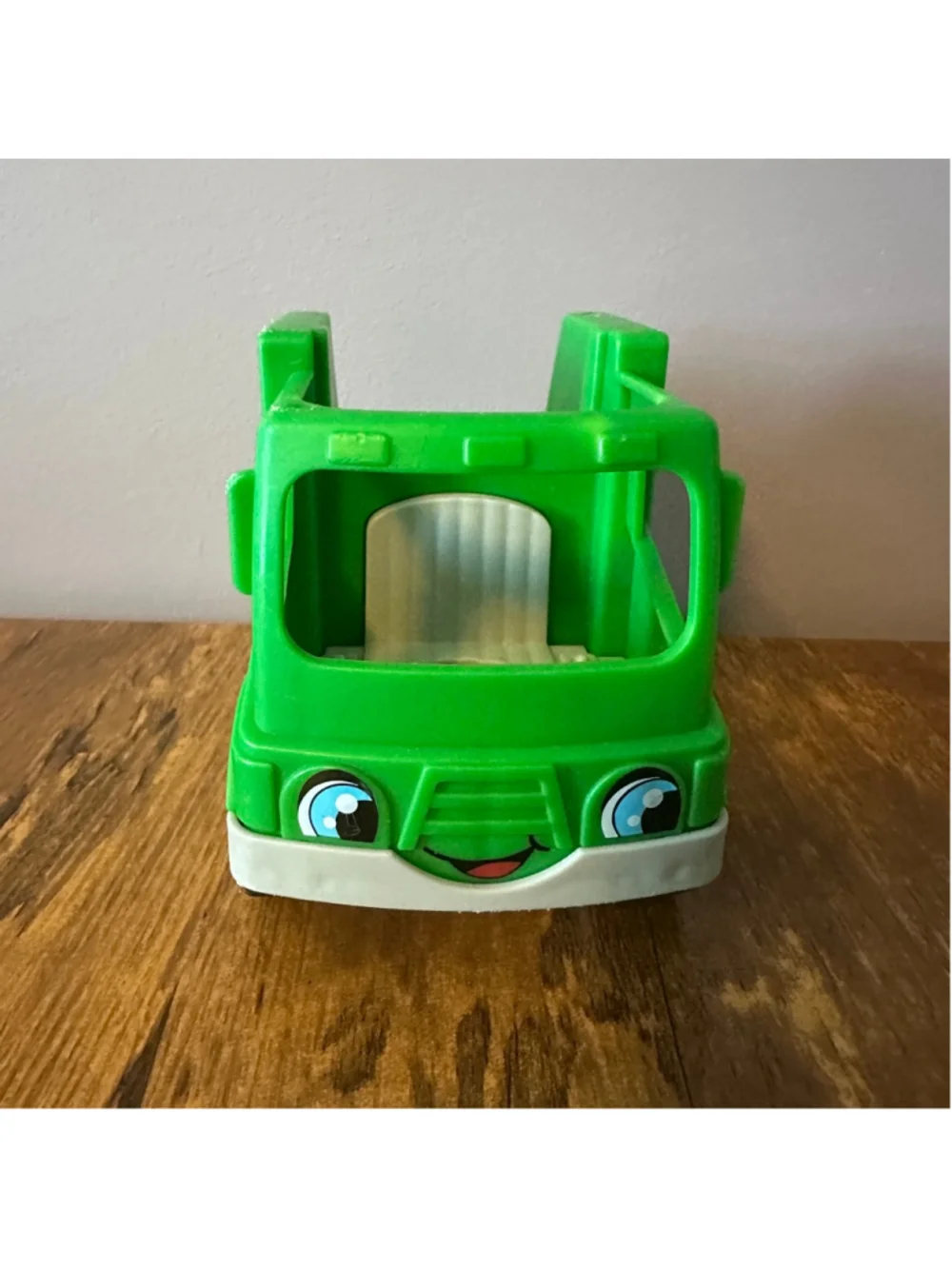 Fisher-Price Little People Vehicle Lot Recycling Ice Cream Truck Car 3 Pc